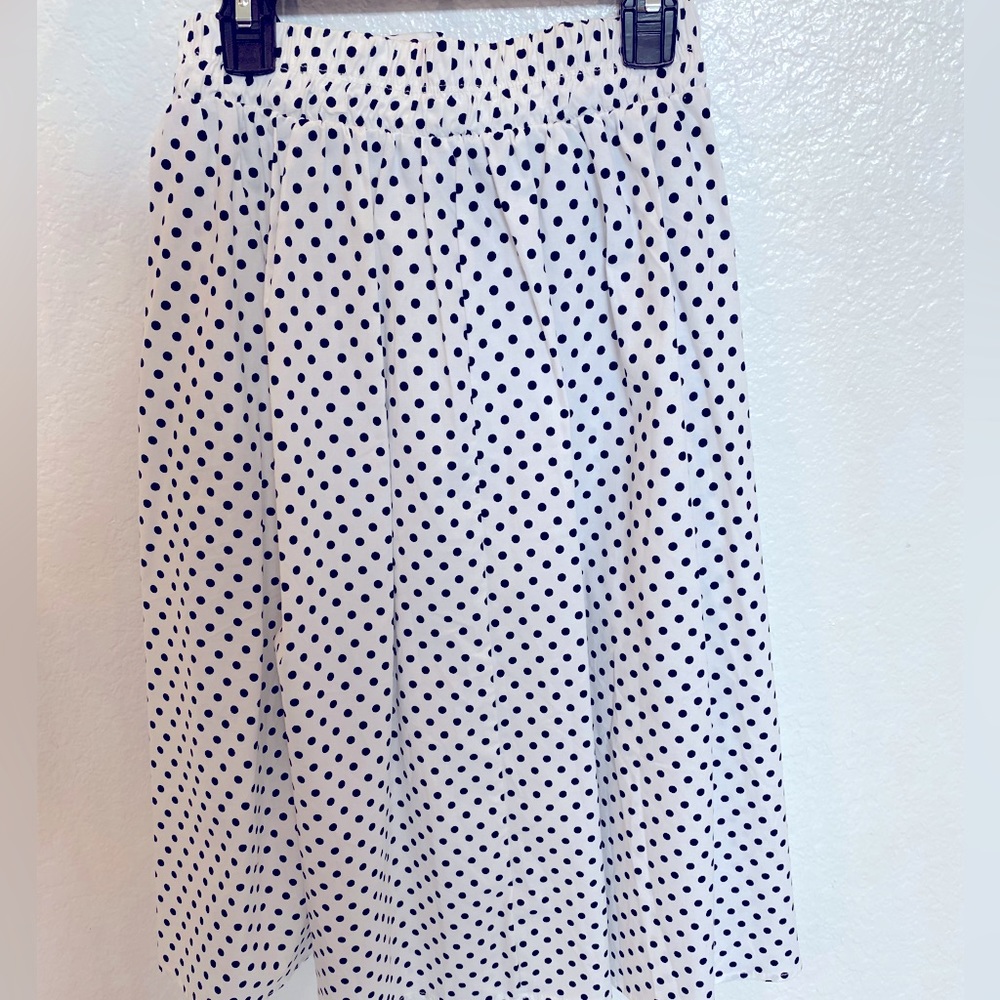 Vintage style skirt, pinUp style skirt, pin up skirt, retro skirt, polka dot